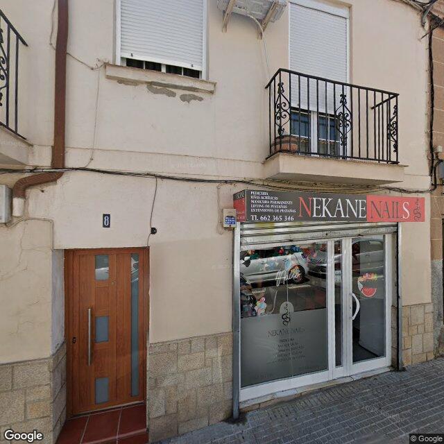 Street view near Farmacia in Cáceres