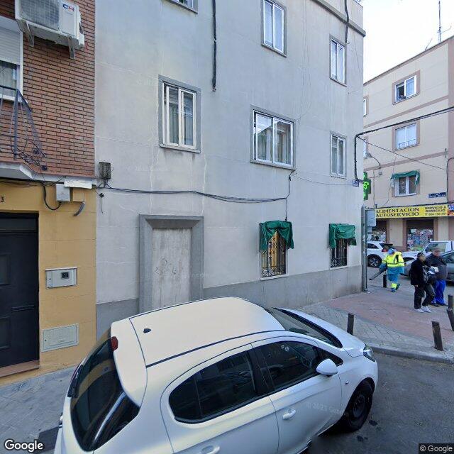 Street view near Farmacia in Madrid