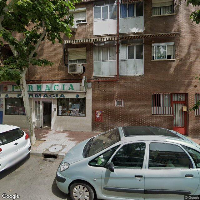 Street view near Farmacia in Madrid