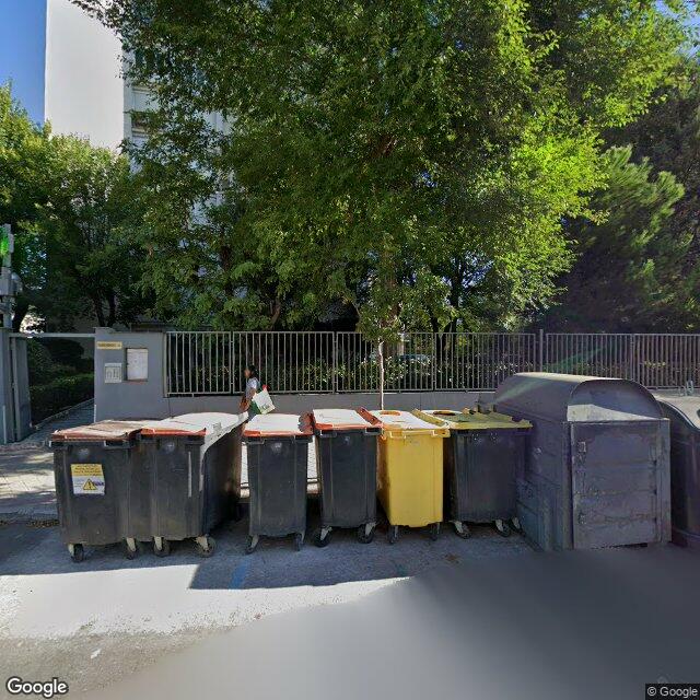 Street view near Farmacia in Madrid