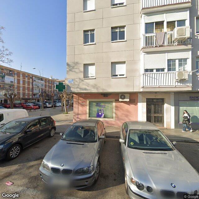 Street view near Farmacia Calderón Blázquez in Alcorcón