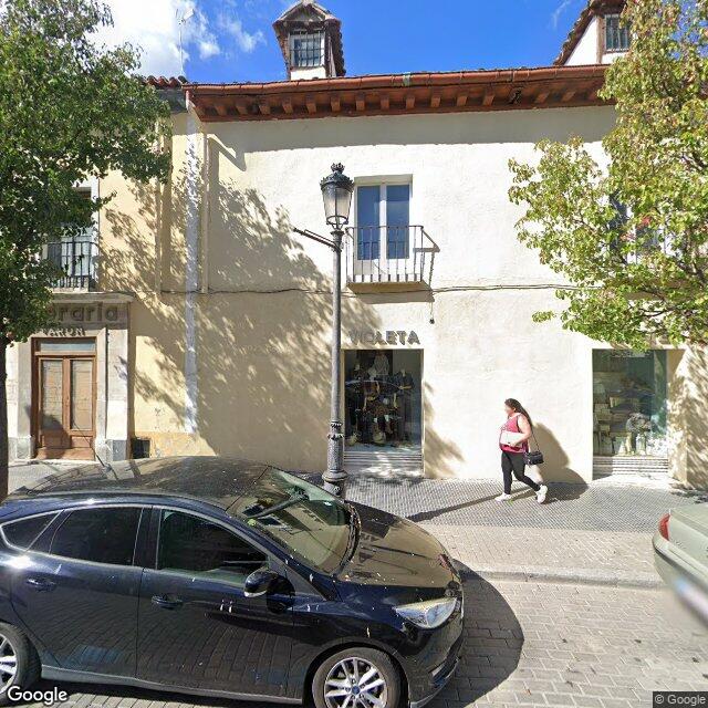 Street view near Farmacia Calle Stuart in Madrid