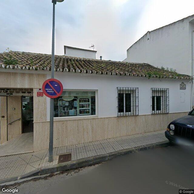 Street view near Farmacia Calzado Castro, Asunción in Albendín
