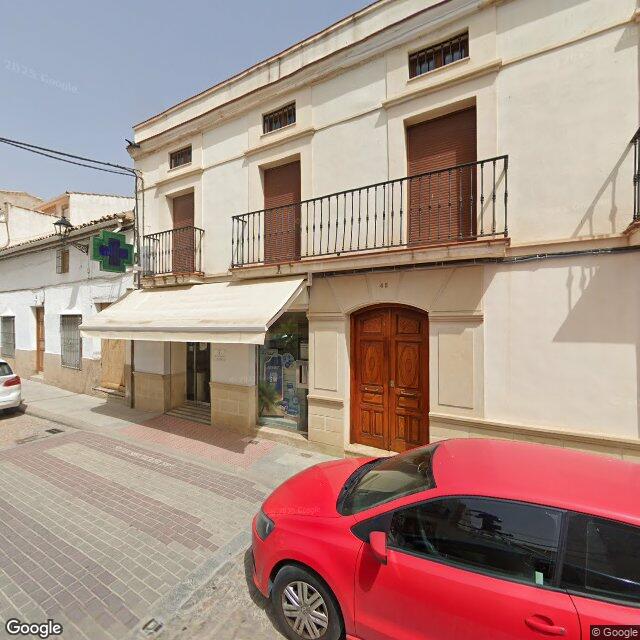 Street view near Farmacia Cano Ortega in Villanueva de la Reina