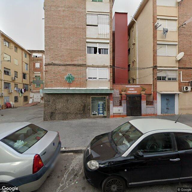 Street view near Farmacia Capitán Mónico in Málaga