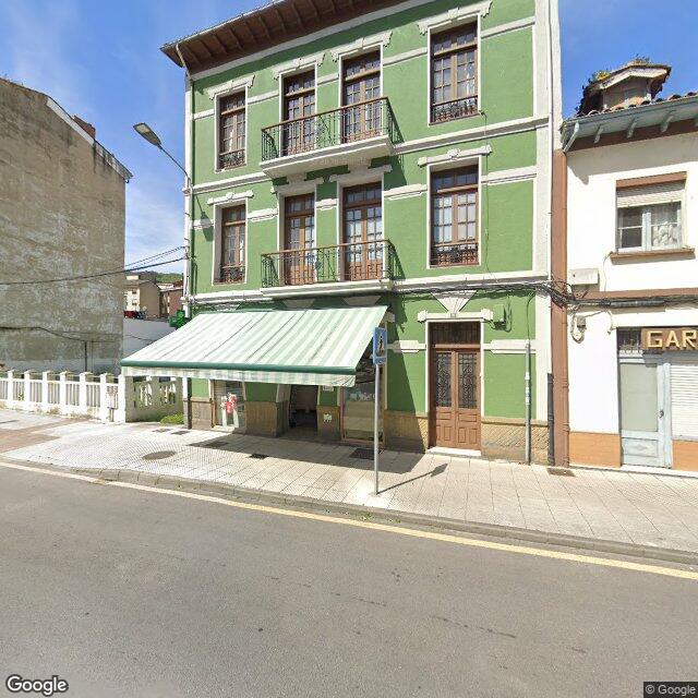 Street view near Farmacia Cardona Vidal in Asturias