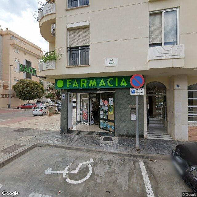 Street view near Farmacia Carmen Palomar in Málaga