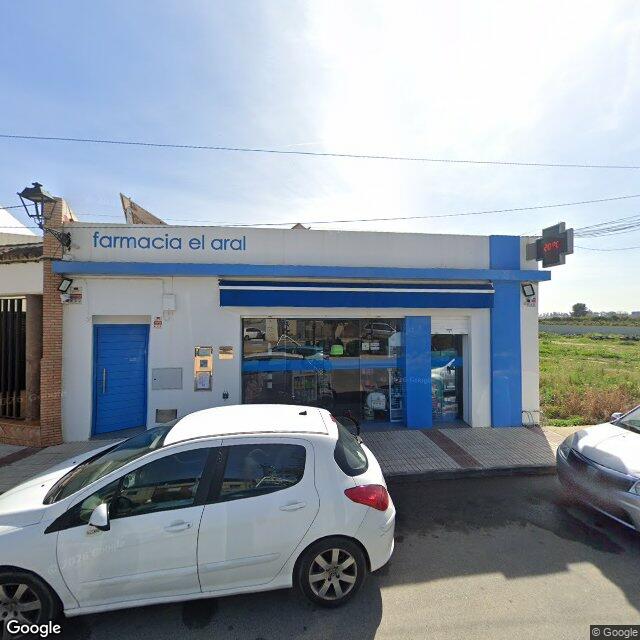 Street view near Farmacia Carmen Rius in La Algaba