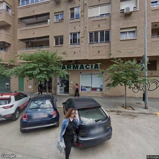 Street view near Farmacia Casamayor in Spain