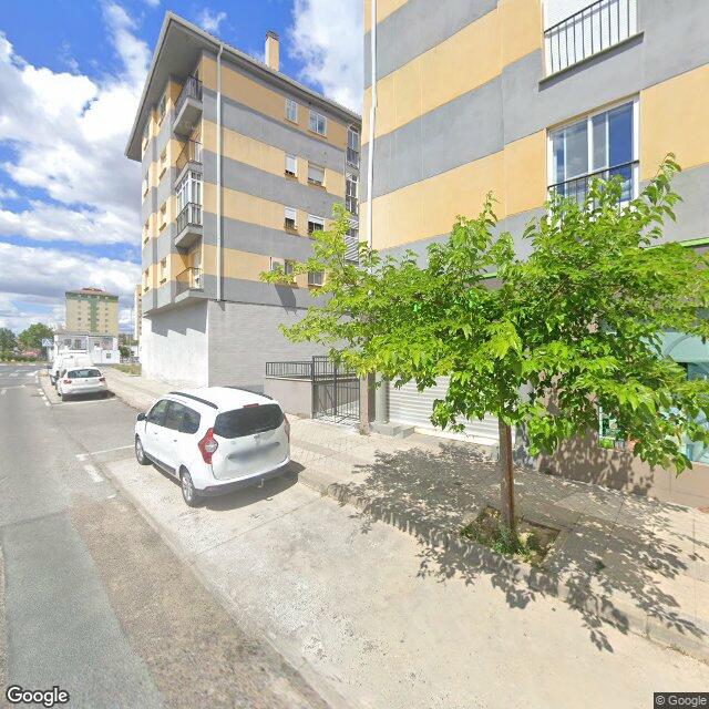 Street view near Farmacia in Cáceres