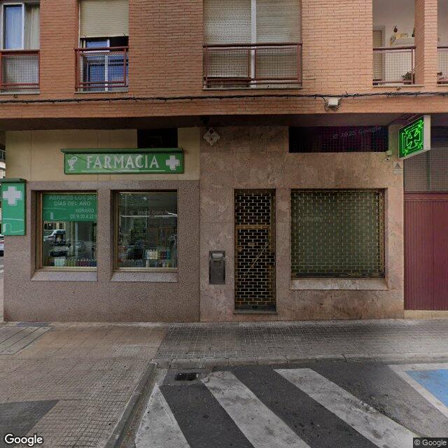 Street view near Farmacia in Cáceres