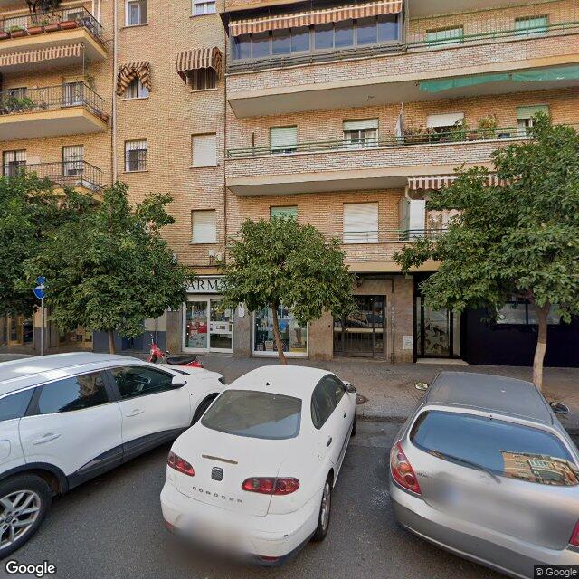 Street view near Farmacia Celestino in Sevilla