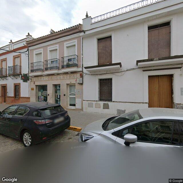 Street view near Farmacia Central in Brenes