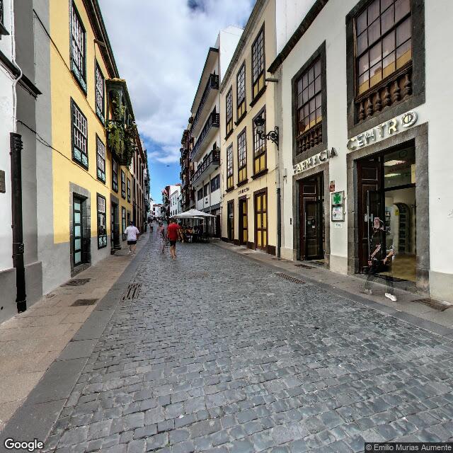 Street view near Farmacia Centro in Spain