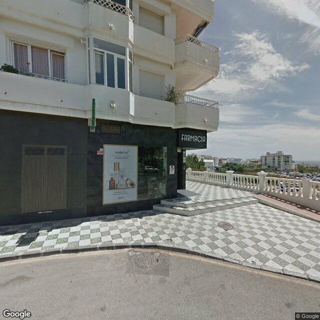 Street view near Farmacia Chillar in Nerja