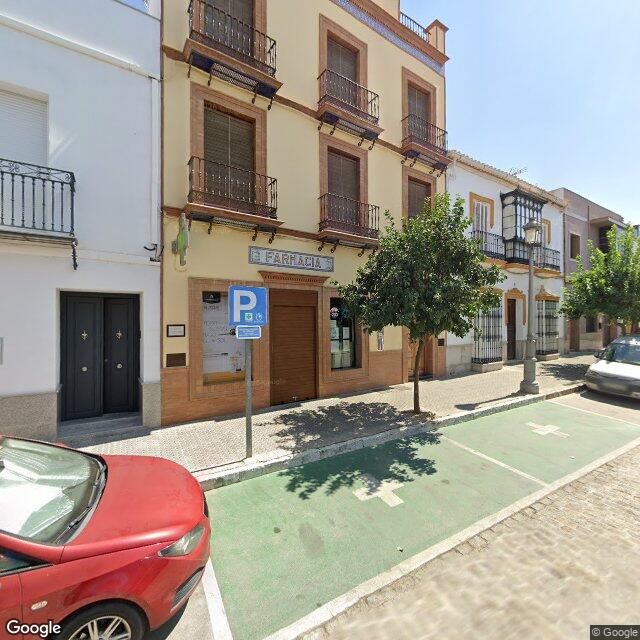 Street view near Farmacia Cid Algarín in El Coronil