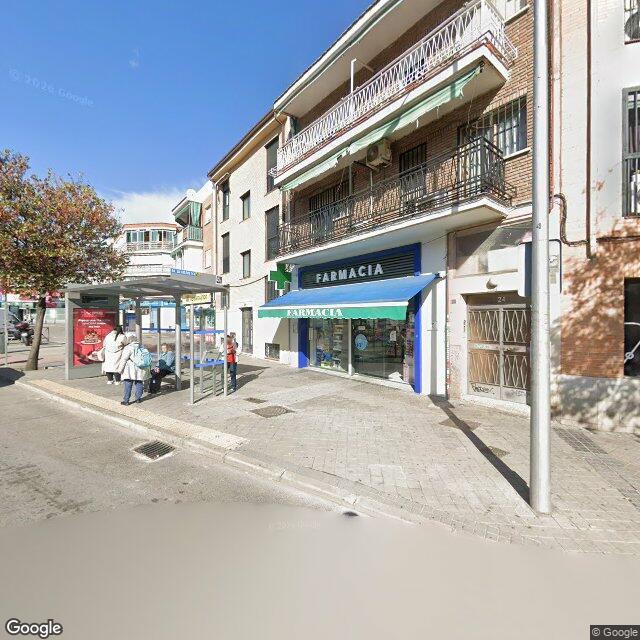 Street view near Farmacia Concepción Gómez Saez in Madrid