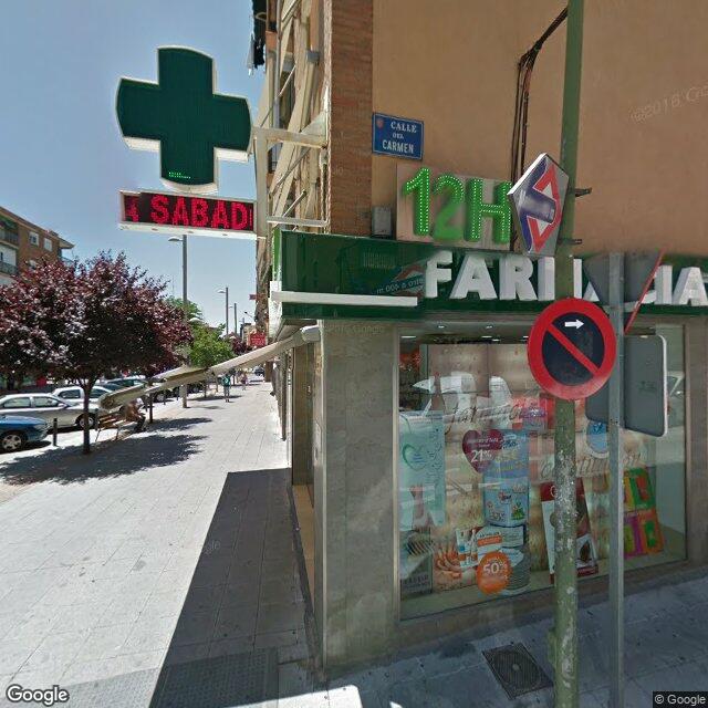 Street view near Farmacia Constitución in Móstoles