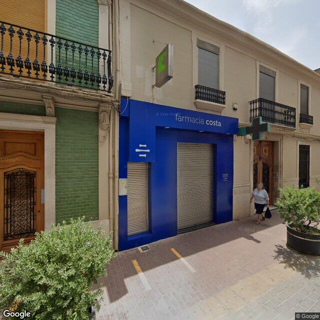 Street view near Farmacia Costa in Silla