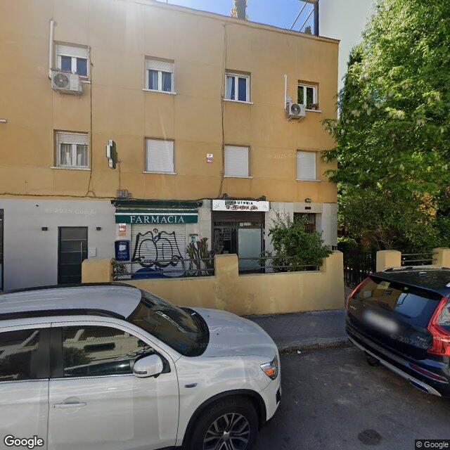 Street view near Farmacia in Madrid