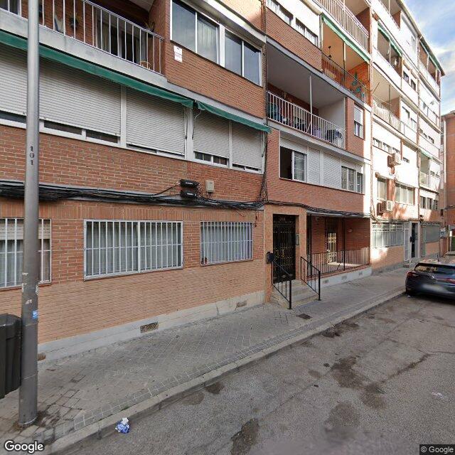Street view near Farmacia in Madrid