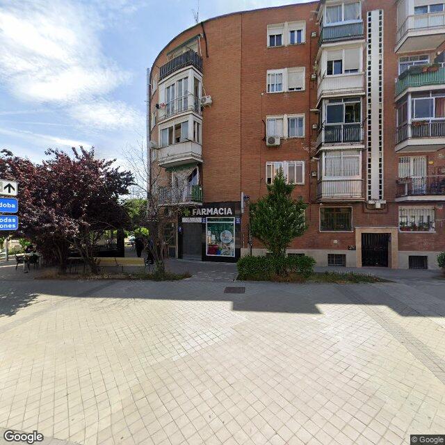 Street view near Farmacia in Madrid