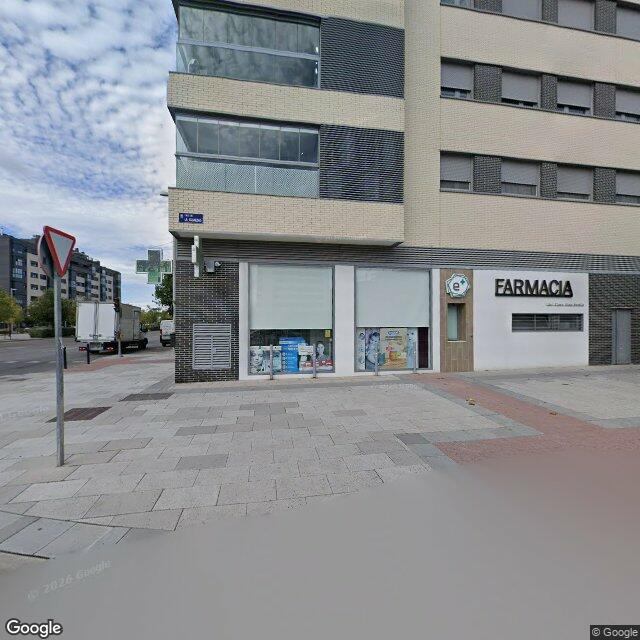 Street view near Farmacia in Madrid