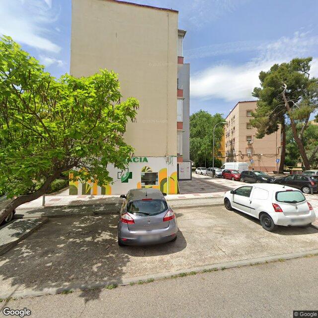 Street view near Farmacia in Madrid