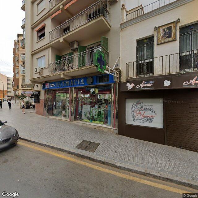 Street view near Farmacia De Capuchinos in Málaga