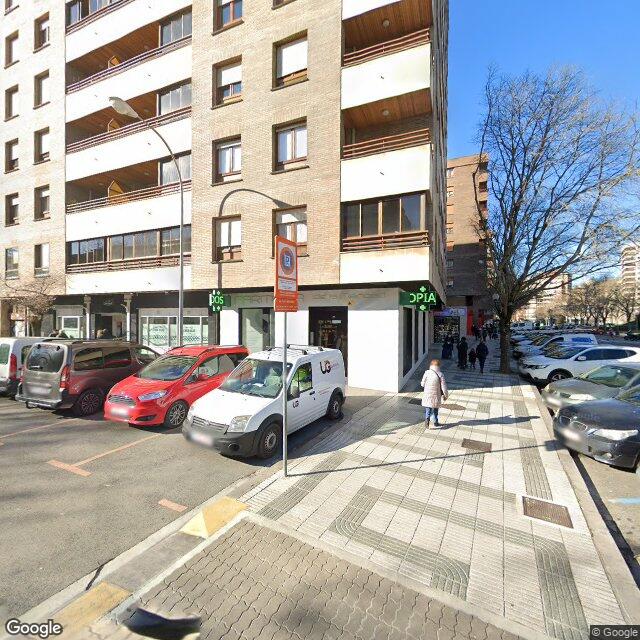 Street view near Farmacia De La Merced in Navarra