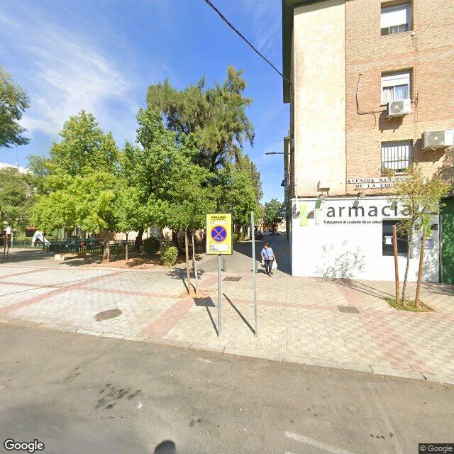 Street view near Farmacia De Las Moradas in Sevilla
