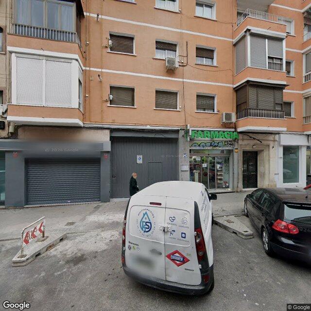 Street view near Farmacia in Madrid
