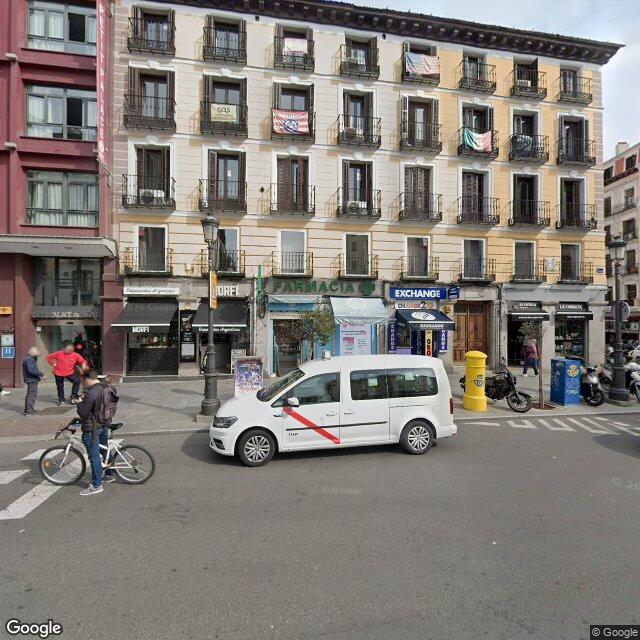 Street view near Farmacia Del Agua in Madrid