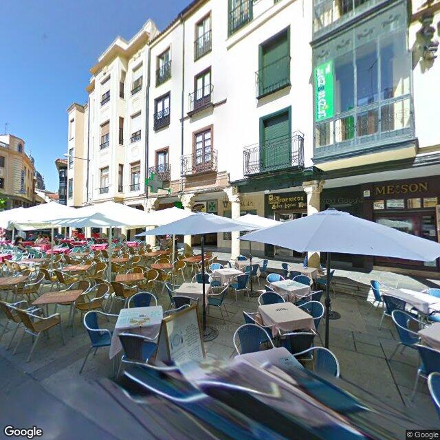 Street view near Farmacia Del Corrillo in Spain