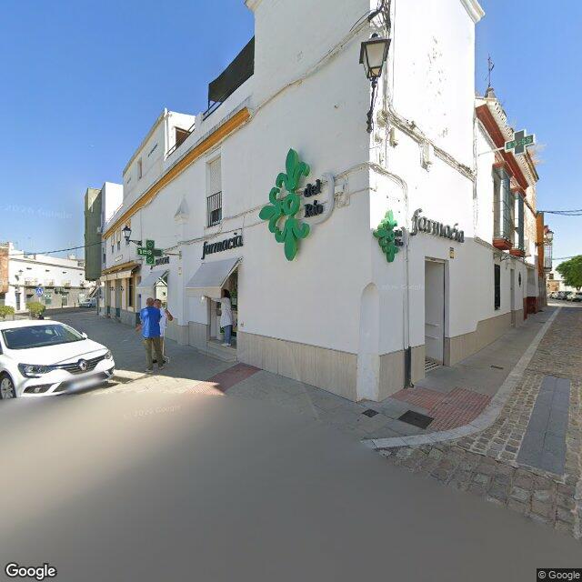 Street view near Farmacia Del Río Santos in Lora del Rio