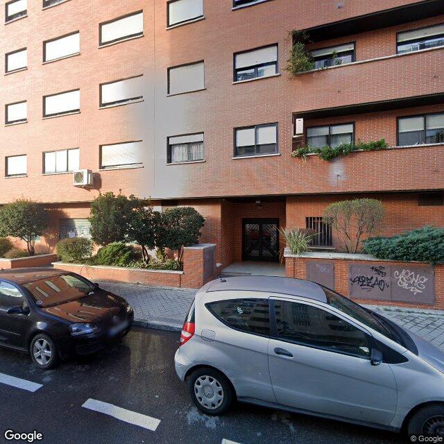 Street view near Farmacia in Madrid