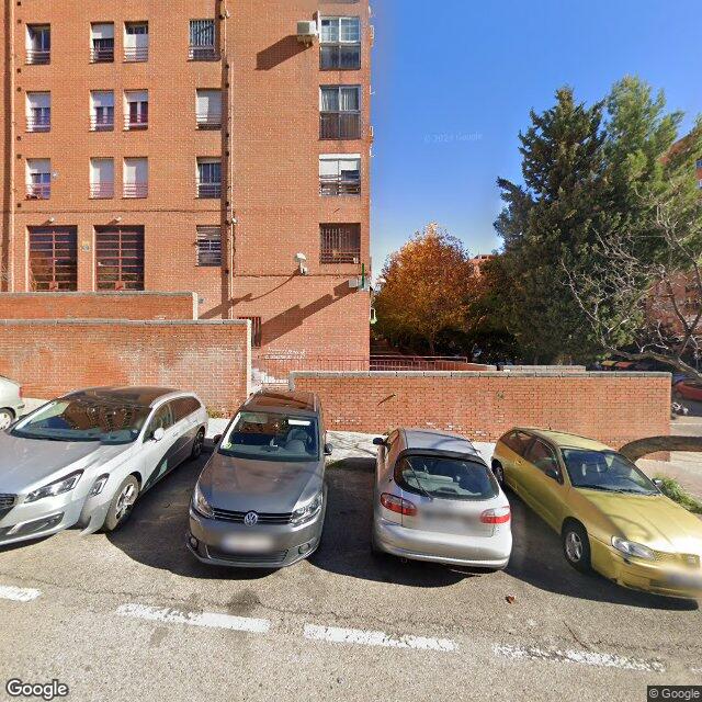 Street view near Farmacia in Madrid