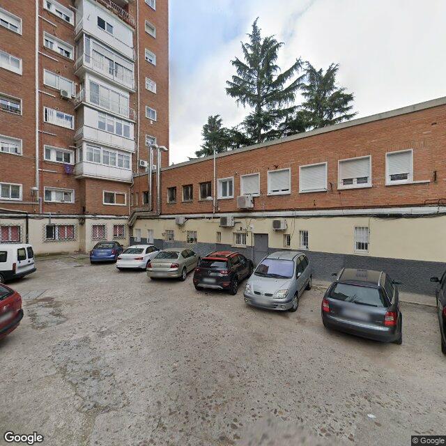 Street view near Farmacia in Madrid