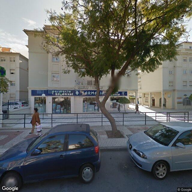 Street view near Farmacia El Cónsul in Málaga