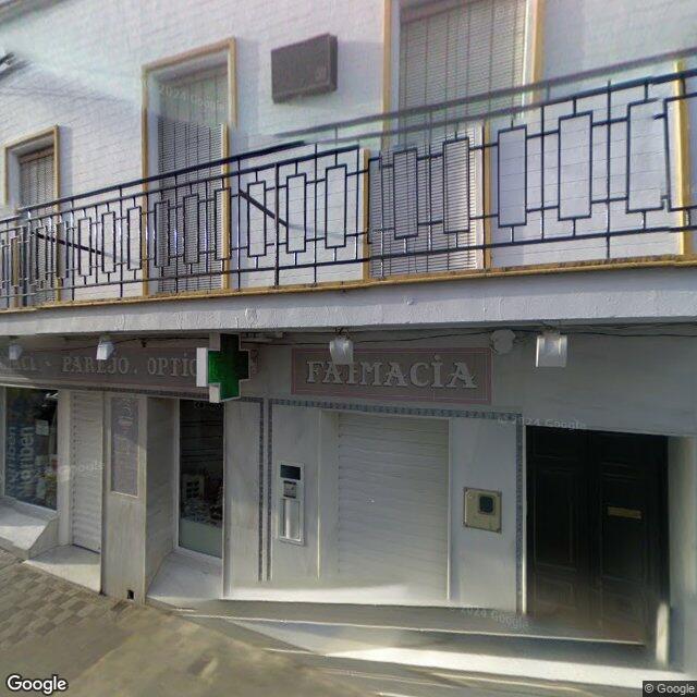 Street view near Farmacia Eloisa Sánchez in Los Palacios y Villafranca