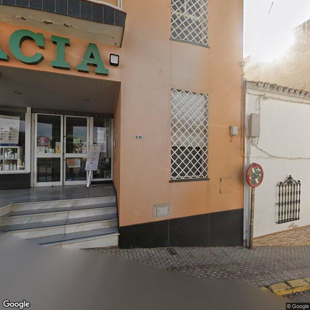 Street view near Farmacia Elvira Montaño García-Luján in Morón de la Frontera