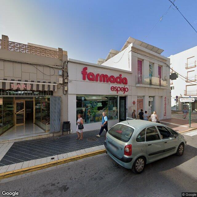 Street view near Farmacia Espejo in Adra