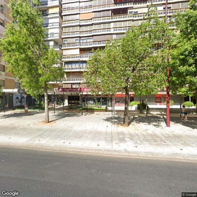 Street view near Farmacia Estadio in Sevilla