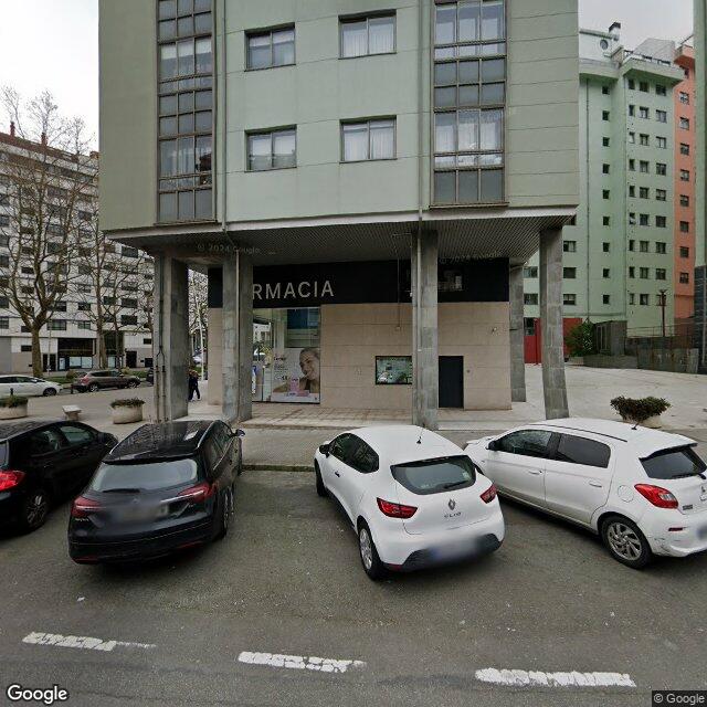 Street view near Farmacia Eva Cela in A Coruña