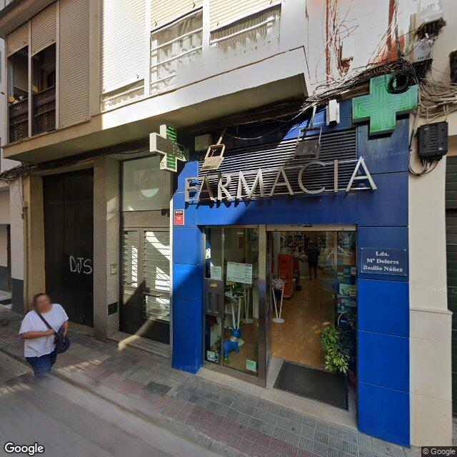 Street view near Farmacia Evangelista in Sevilla