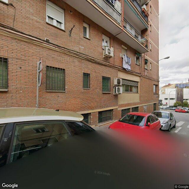 Street view near Farmacia in Madrid