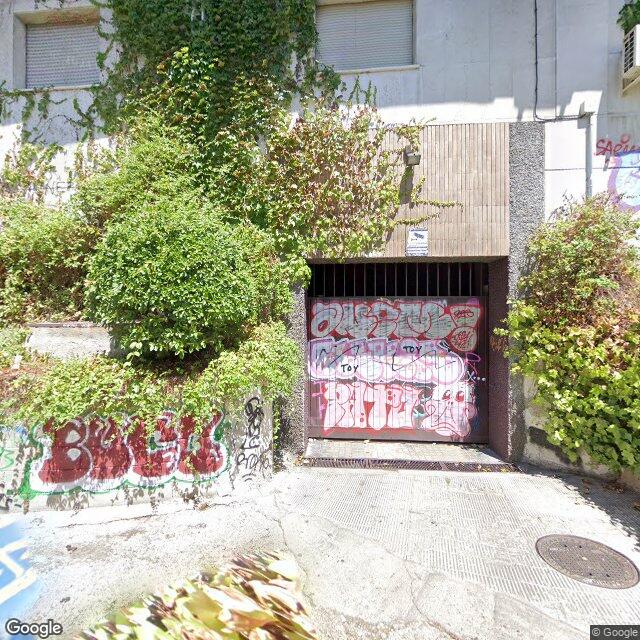 Street view near Farmacia in Madrid