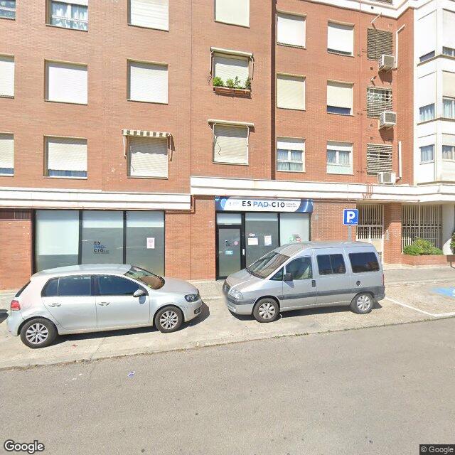 Street view near Farmacia in Madrid