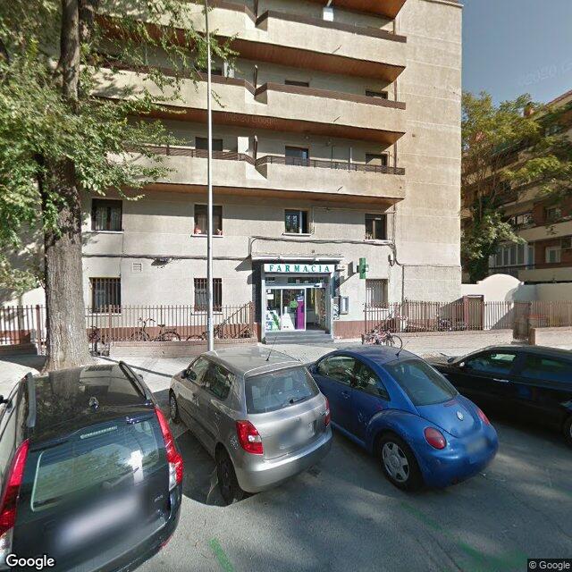 Street view near Farmacia in Madrid