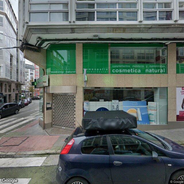 Street view near Farmacia Fariña in A Coruña